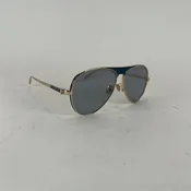Alexander McQueen Enamel Aviator Sunglasses