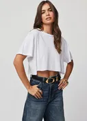 BOYFRIEND CROP TEE