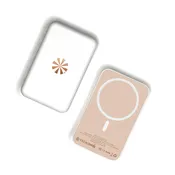 Piggy Back Power Magnetic Battery : Pink Pattern