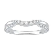 ArcLine Diamond Contour Band