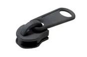 #10 Zipper Pull - Single (Gray Plastic)
