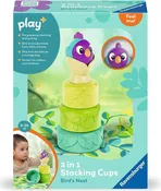 3-in-1 Stacking Cups: Bird's Nest
