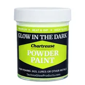 Chartreuse Glow in the Dark Powder Paint