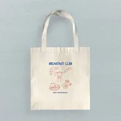 Boheme Bliss - Breakfast Club Canvas Tote Bag