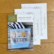Beach Huts Cross Stitch Pattern – Love Poppet Printed Chart
