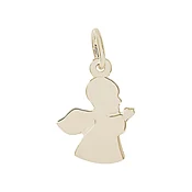 Angel Charm in 14k Yellow Gold