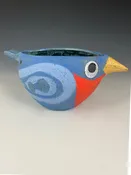 Bluebird Bowl — Suzanne Crane Fine Stoneware