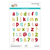 Pooh's Alphabet, Numbers & More Etched Dies from the Say Cheese Classic Pooh Collection in Collaboration
