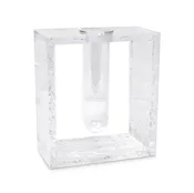 Acrylic Vase with Tube Inlay