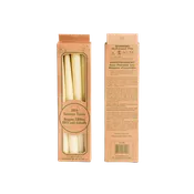 100% BEESWAX 10" TAPER CANDLE (Box of 4)