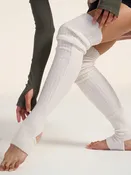 Ballet Bouclé Yarn Leg Warmers