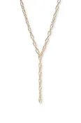 14k Medium Rectangle Oval Chain w/ Lobster Clasp