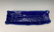 Cobalt blue rectangular dish