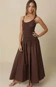 2600-524LDA Luna Maxi Dress
