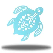 Baby Turtle Metal Wall Art