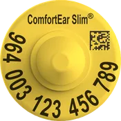 Datamars Global Comfort Ear Slim TE FDX EID Tags in bag of 25