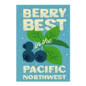 Berry Best in the PNW Postcard