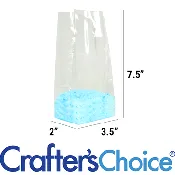 Clear Cello Bag (3.5" x 2" x 7.5")