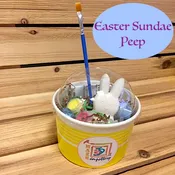 An Easter Sundae PEEP (GIFT TO-GO)