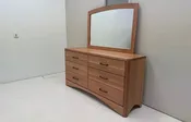 BRM- QSWO 6 Drawer Dresser with Mirror