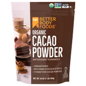 Better Body Foods - Organic Cacao Powder (16 Oz)