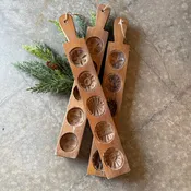 Vintage-Inspired Wood Candy Mold