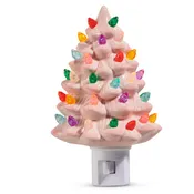 6 Vintage Light Pink Tree Night Light