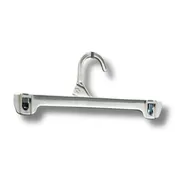 10" White Pant Hangers