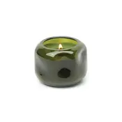 Basalt 5oz Glass Candle - Green Wild Fig Cedar