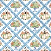 Fall Hydrangea Trellis Cocktail Napkins