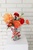 "Through the Looking Glass" Book Vase — The Floral Cottage