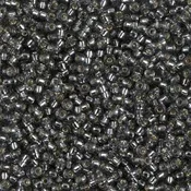 0021 Smoky Grey Transparent Silver Lined - 11/0 Miyuki Seed Bead - 25 grams