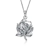 Alpha Kappa Psi Lavalier with 18" Silver Chain, Sterling Silver (M010)
