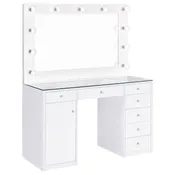 Acena Makeup Vanity Table with LED Mirror