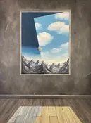 Michael Hasted Oil on Canvas 1976 The Light of Experience