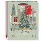 Joy to the World New York Large Gift Bag