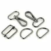 Basic Hardware Set Level 3 1in Gunmetal