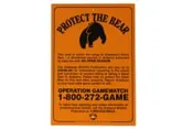 Black Bear Sign