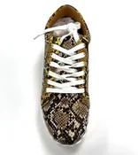 Lanie Casual Lace-up Sneakers For Women - Size 9 M - Ivory/ Yellow