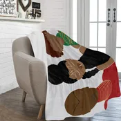 Black Princess Blanket