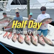 1/2 Day Offshore Fishing Charter