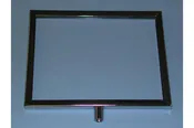 11" x 14" Chrome Sign Holder for 3/8" Stem