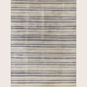 Beige Traditional Savannah Wool Rug - 9' x 12'4"