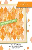 12 CARATS - Me & My Sister Designs Pattern DIGITAL DOWNLOAD