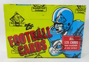 1977 Topps Football Unopened Cello Box (BBCE) (A18890)