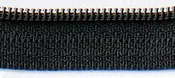 14in Basic Black Zipper