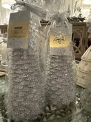 10 in Silver Tree Candle