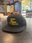 Fly South Rope Hat - Black/Gold — Fly South