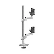 MFlex M2: Dual Monitor Arm 1-over-1 (5-22lbs)