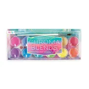 Chroma Blends Pearlescent Watercolor Set w/ Paint Brush 6+